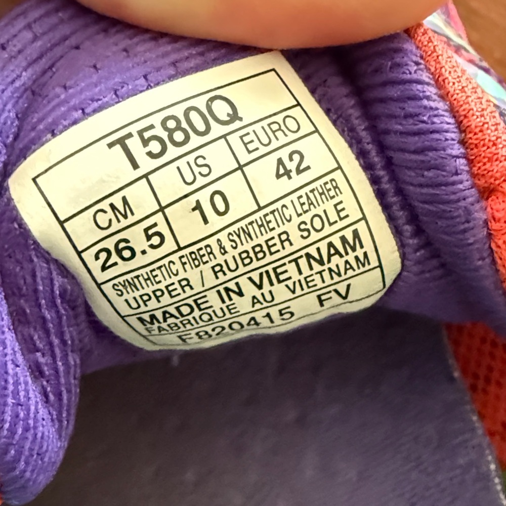 Asics Multicolor Patterned Sneakers - image 5